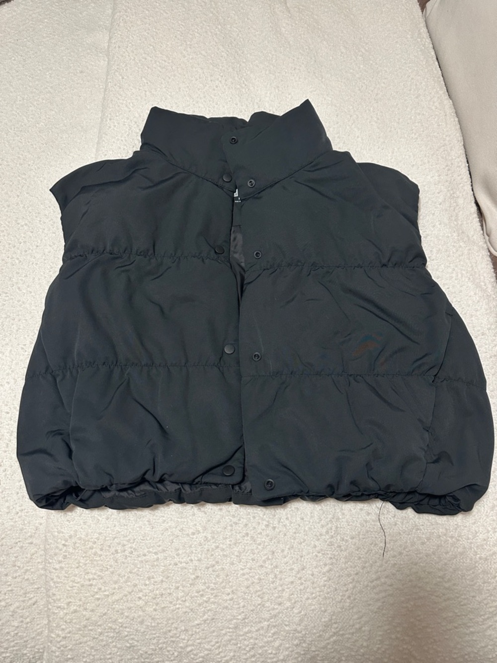 Uniqlo CPJ Black Puffer Vest